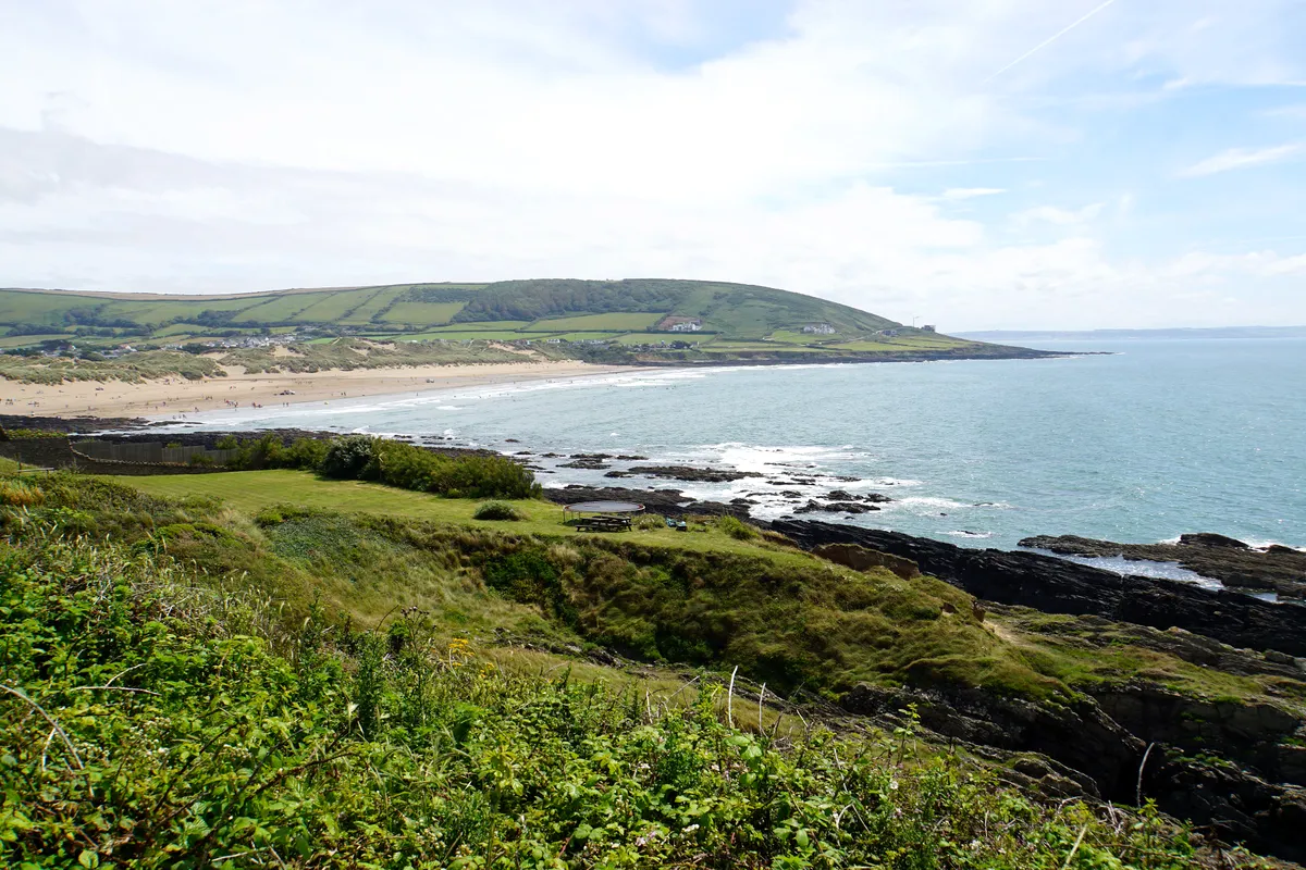 The northern side of Croyde Bay, North Devon